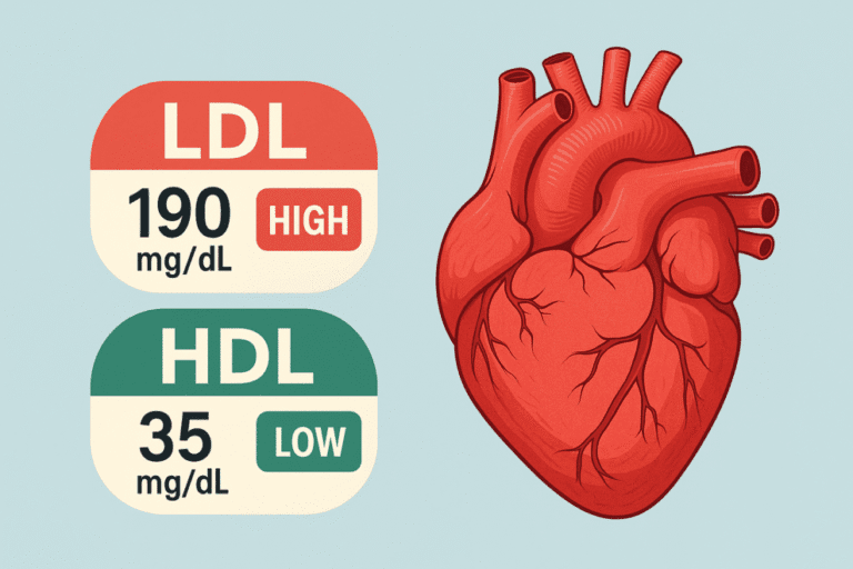 "LDL और HDL in Heart attack: दिल के दुश्मन और दोस्त"