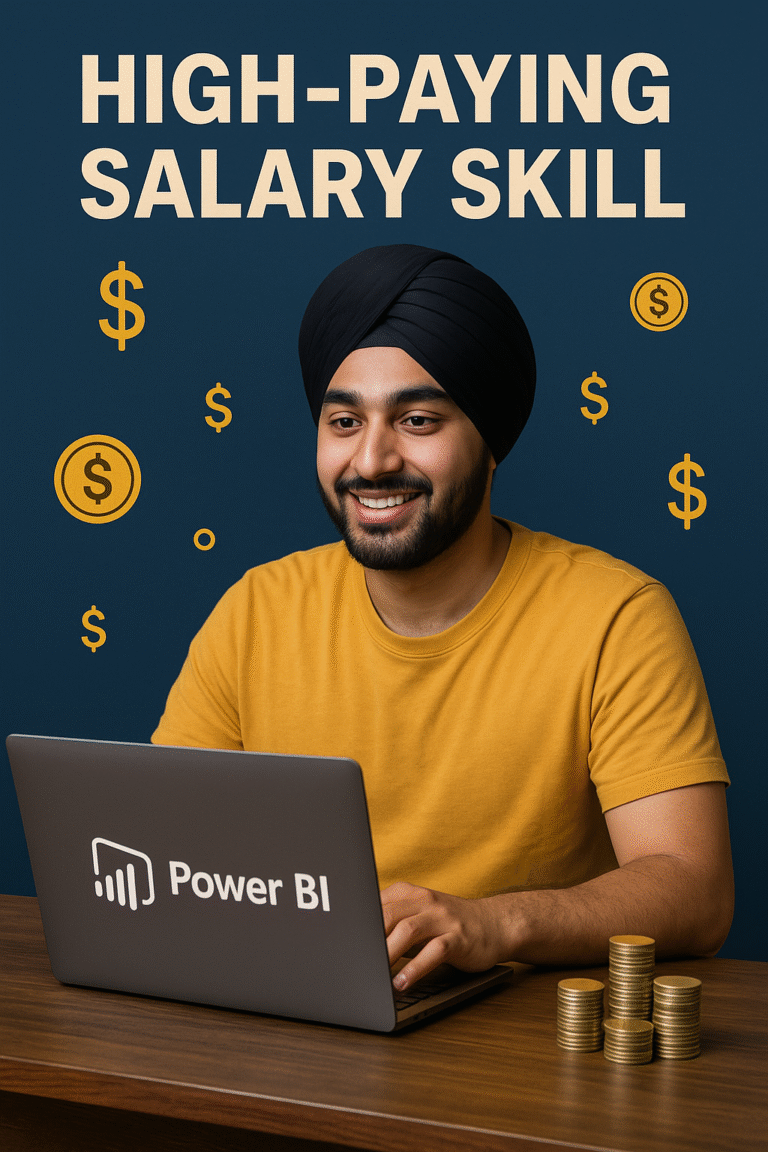 "Power BI Tool high paying salary skill"
